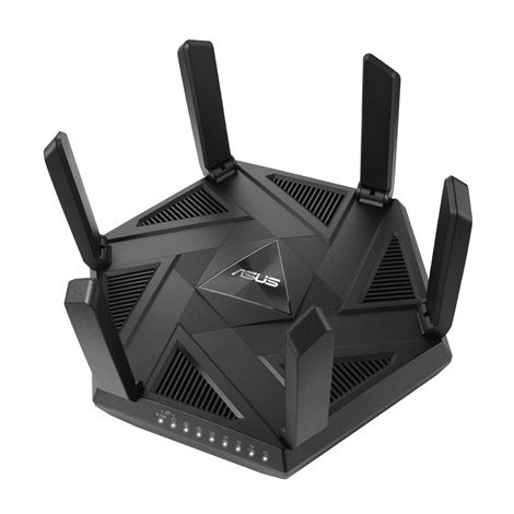 Asus | Wifi 6 802.11ax Tri-band Gigabit Gaming Router | RT-AXE7800 | 802.11ax | 574+4804+2402 Mbit/s | 10/100/1000 Mbit/s | Ethe